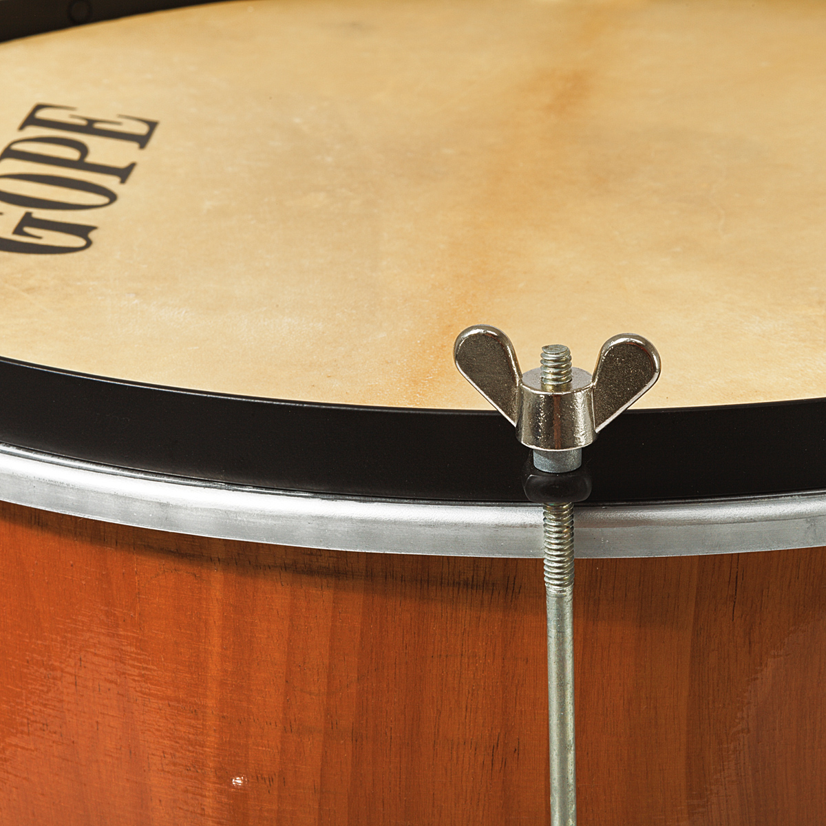 Surdo mit Legset 20''x60cm Naturfelle