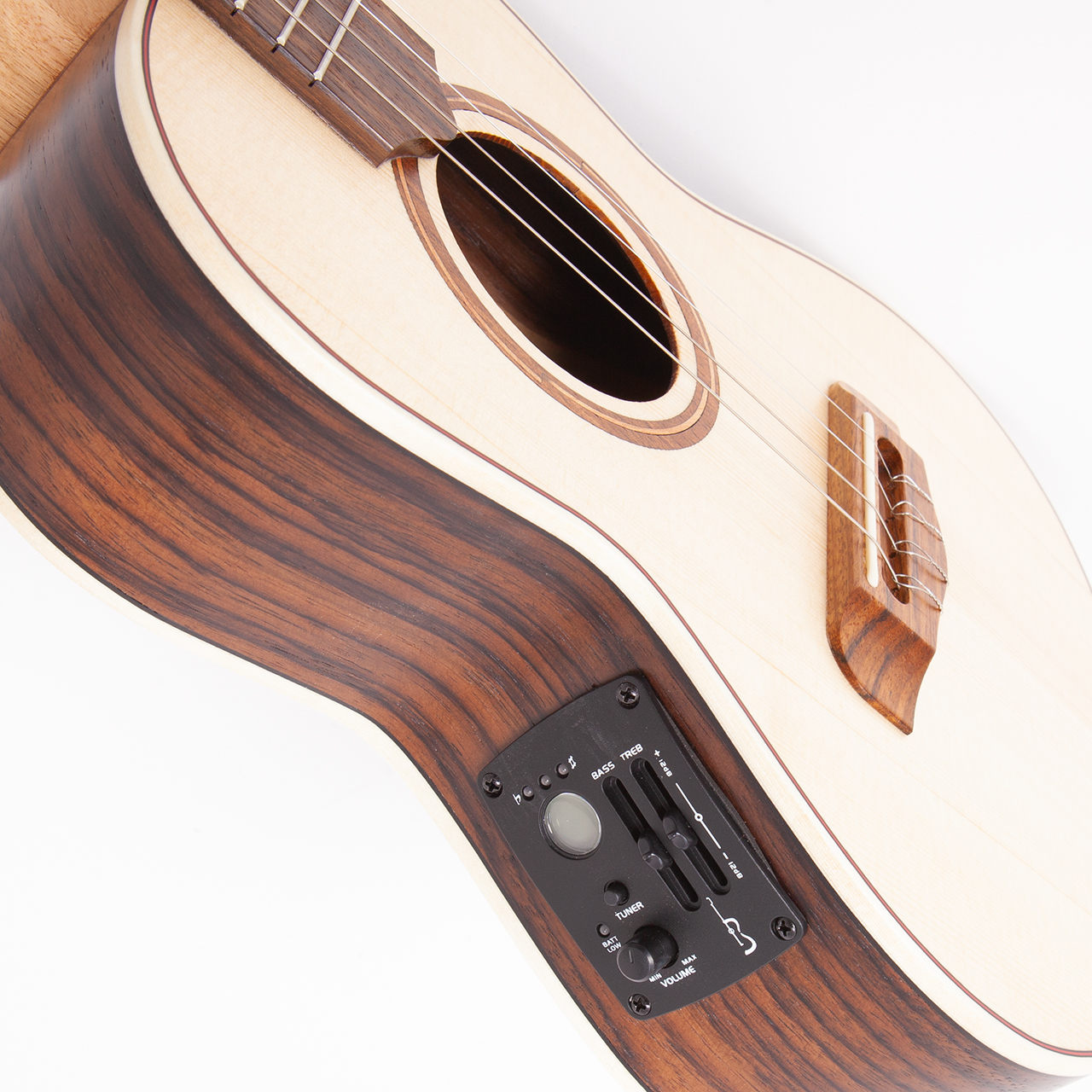 Cavaquinho Luthier Eléctrico wide fingerboard