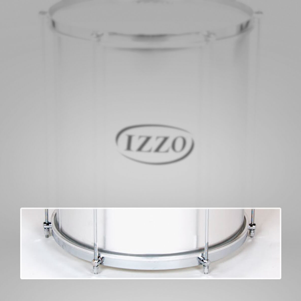 Rim Surdo 14'' side without slots for 6 lugs chrome