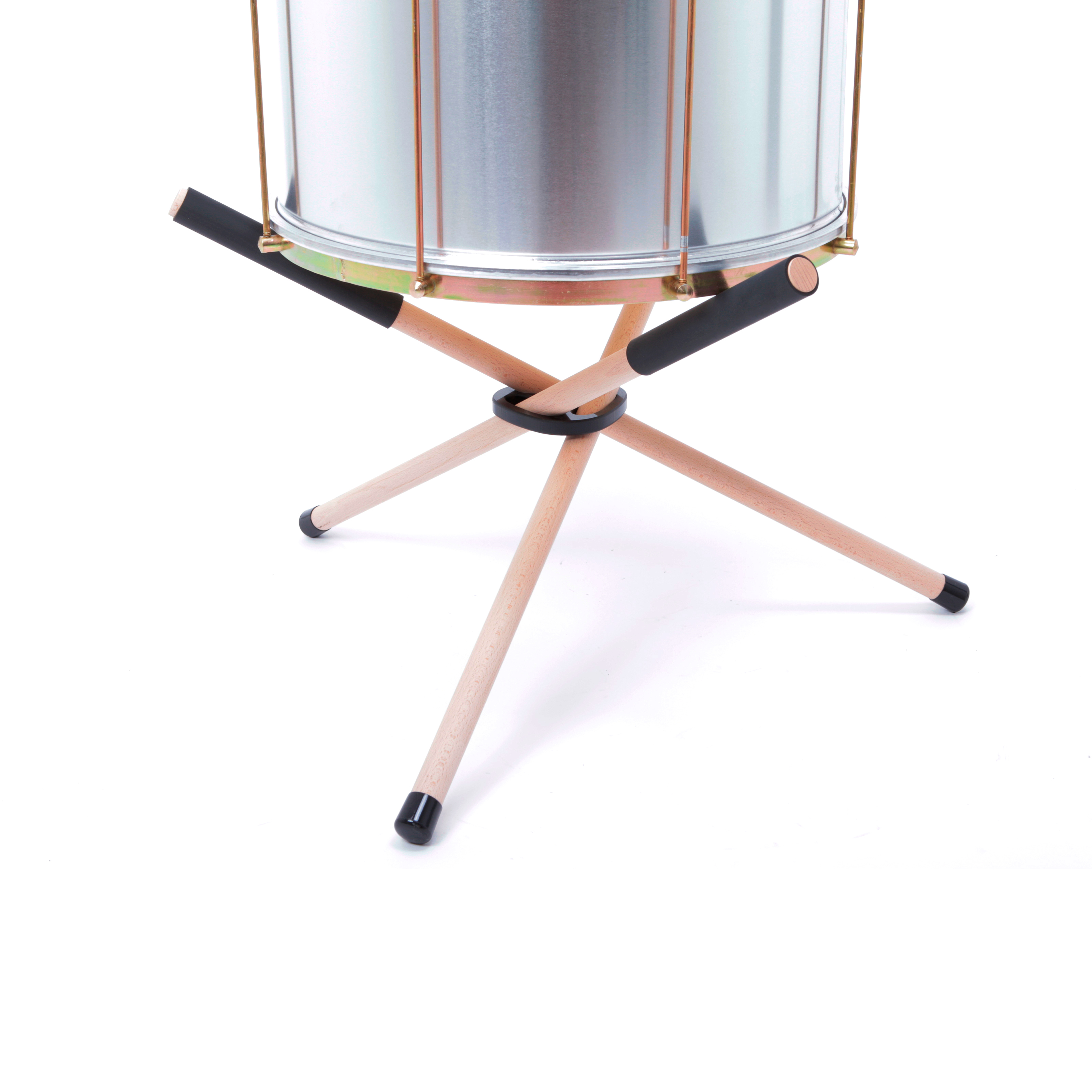 Surdo stand wood low