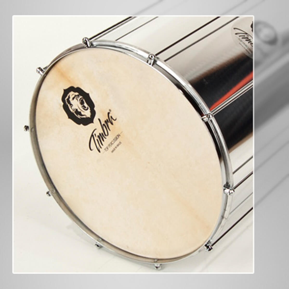 Spannring Surdo 18'' mit Schlitz 10-Loch Chrom