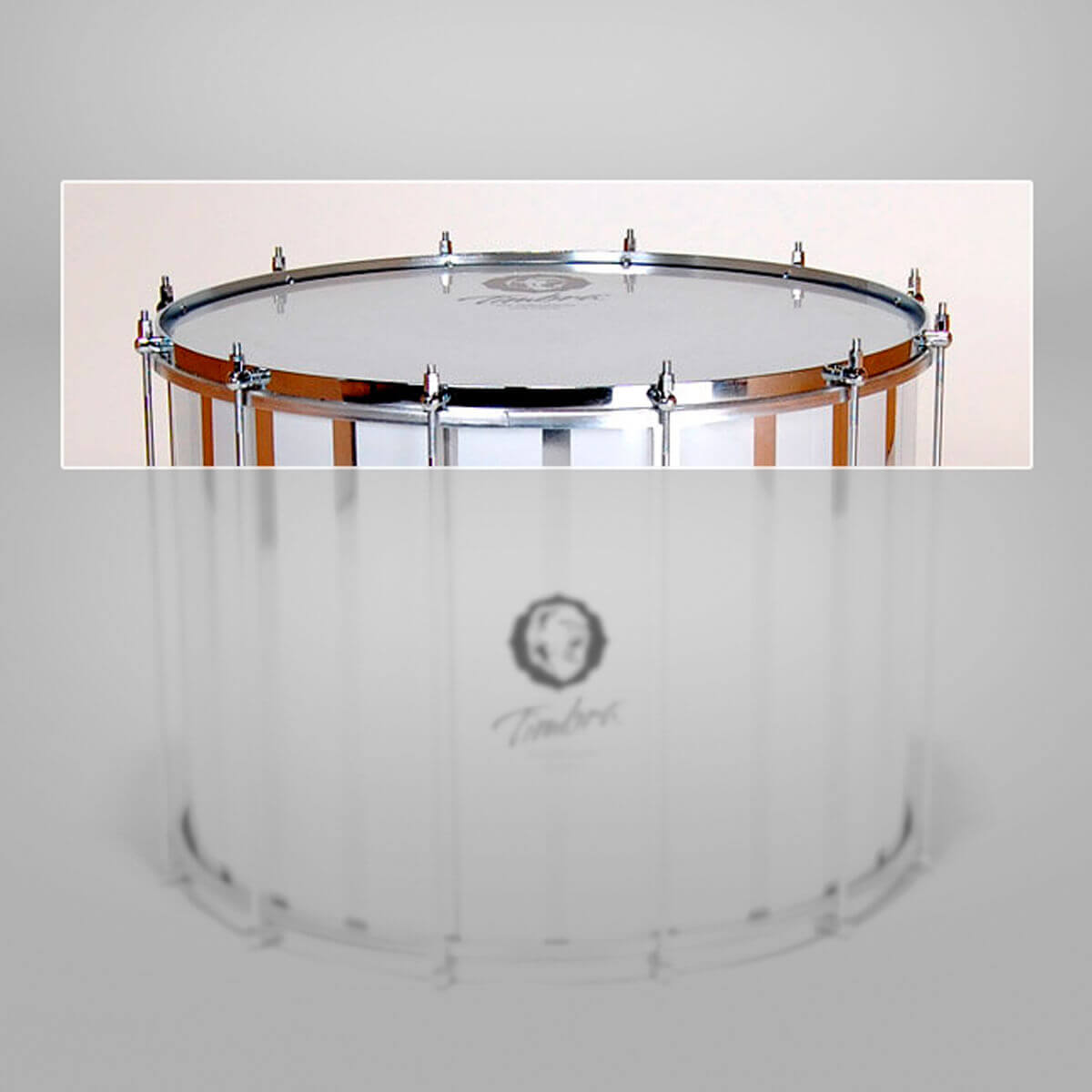 Rim Surdo 22'' side without slots 12 lugs chrome