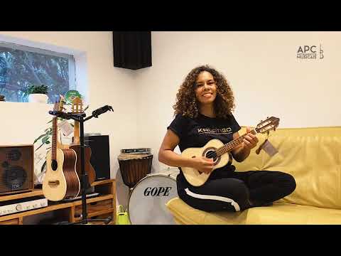 Cavaquinho Luthier Eléctrico with case